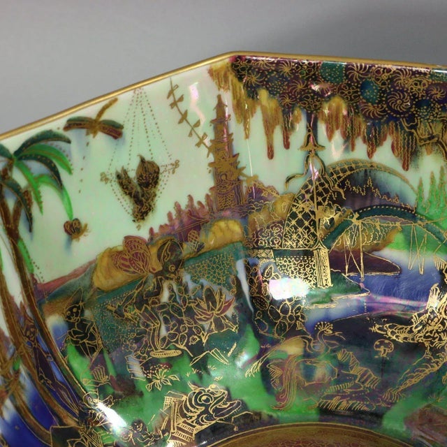 Wedgwood Fairyland Lustre Octagonal Dana Bowl For Sale - Image 17 of 18