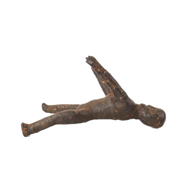 Early 20th Century Pere Leather Female Figure Tanzania For Sale In Denver - Image 6 of 9