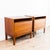 Arne Wahl Iversen Vintage Restored Danish Modern Teak Nightstands by Arne Wahl Iversen, 2 Pieces, Attributed For Sale - Image 4 of 12