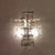 Metal Large Italian Wall Sconce from Zero Quattro, 1970s For Sale - Image 7 of 14