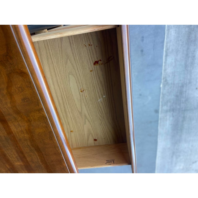 Vintage Lane Altavista Two Drawer Nightstands, Mid Century Modern, a Pair For Sale - Image 10 of 16