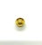 Transitional Baker Small Brass Cabinet Knob For Sale - Image 3 of 4