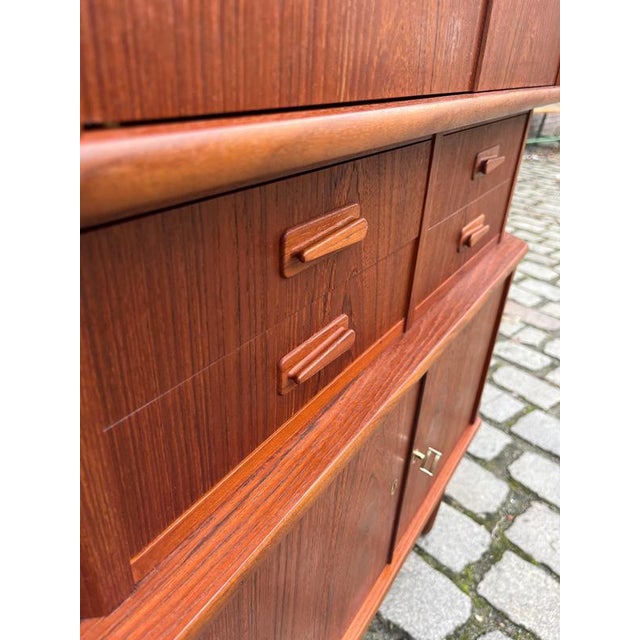 Corner Cabinet in Teak from Aulum Møbelfabrik For Sale - Image 10 of 11