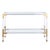The Lucen Console features a lucite frame with gold-plated stainless steel accents. Its top provides an elegant stage for...