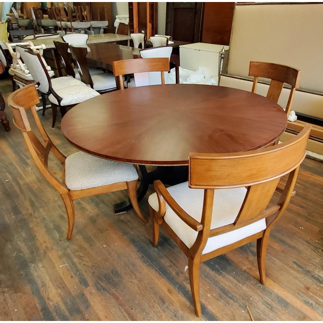 Henredon Furniture Acquisitions Paris Yvon Round Dining Table