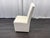 RH Restoration Hardware Ellison High-Back Fabric Dining Side Chair Performance Linen Weave — Natural, Recessed Caster Base...