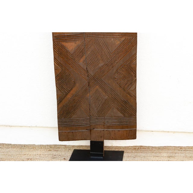 Very Tall 91" Tribal African Door For Sale - Image 4 of 8