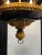Vintage Italian Florentine and Black Chandelier With Tassel and Tole Decoration For Sale - Image 4 of 13