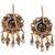 Antique 18k Yellow Gold and Seed Pearl Chandelier Earrings, A Pair For Sale - Image 4 of 8