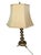 Brass Table Lamp with Lions Feet in the style of Stiffel, 1970s For Sale - Image 14 of 14