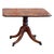 A handsome 19th century English breakfast table in richly figured mahogany, the rounded-corner top showing warm grain and...