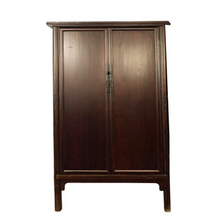 19th Century Chinese Elm Wardrobe Armoire For Sale