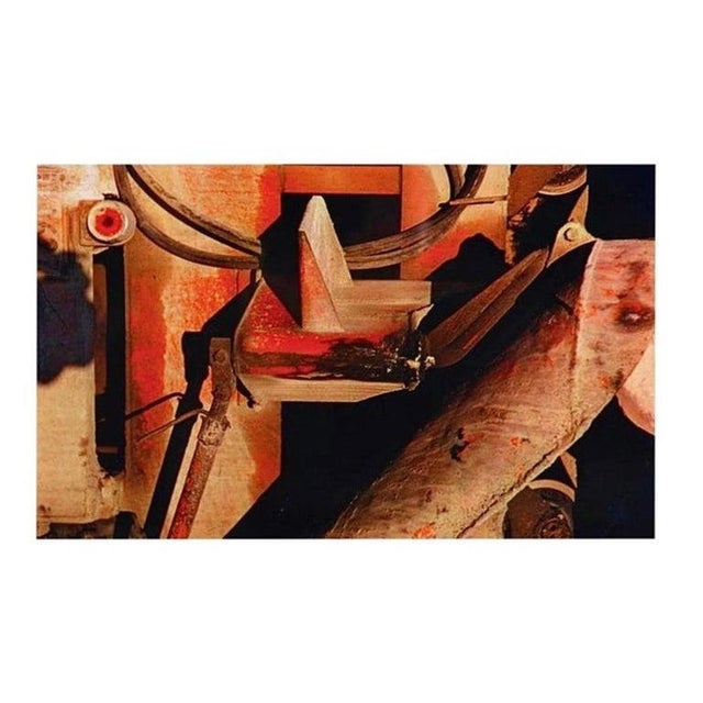 1950s Arthur Siegel Cement Mixer 1953, Abstract Dye Transfer Print, Signed For Sale - Image 5 of 6