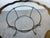 Brass Vintage Hollywood Regency Style Scalloped Brass Frame With Glass Top Coffee Table For Sale - Image 8 of 18