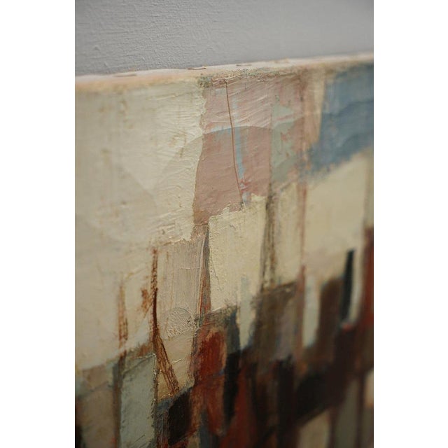 1960s Dick Zwier, Abstract Composition, Oil Painting For Sale - Image 5 of 15