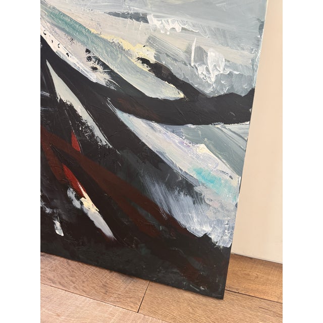 Abstract Abstract Butterfly Acrylic Painting For Sale - Image 3 of 6