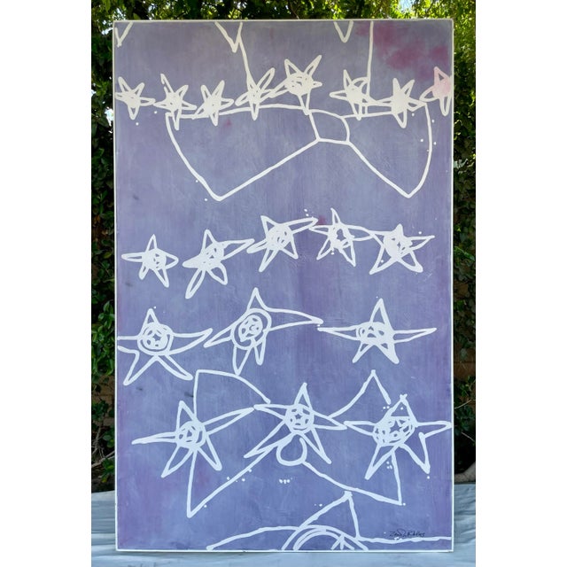 Here is an absolutely incredible piece of original artwork by Zandra Rhodes, a well-known English fashion and textile...
