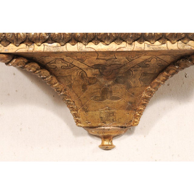 Late 18th C. Gilt Shelf Bracket, France For Sale - Image 10 of 10