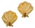 Murano Glass Shell-Shaped Dew Glass Wall Lamps from Manifattura Di Murano, 1960s, Set of 2 For Sale