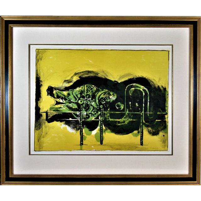 Printmaking Materials Graham Sutherland, Submerged Form, 1968 For Sale - Image 7 of 7