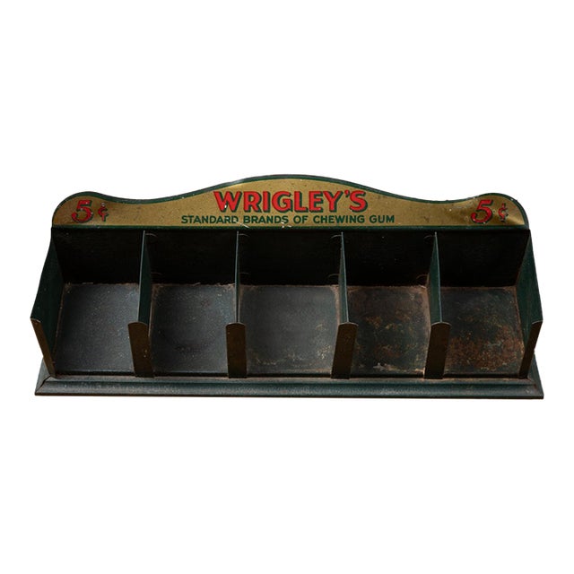 Mid 20th Century Wrigleys Chewing Gum General Store Counter Display For Sale