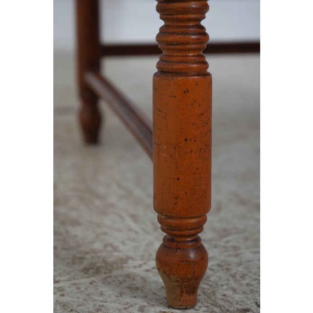 French Country Woven Seat Arm Chair For Sale - Image 13 of 17