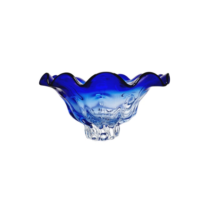 Fruit Bowl attributed to J. Hospodek for Chribska Sklara, Czechoslovakia, 1960s For Sale - Image 17 of 17
