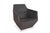 Ligne Roset Facet Fabric Armchairs and Stools in Grey by Ligne Roset, Set of 3 For Sale - Image 4 of 18