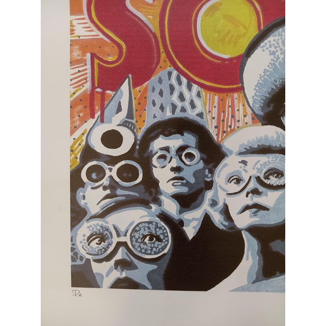 Lithograph from the 'Today' series. The series represents the artist's personal vision of contemporary life, juxtaposing...