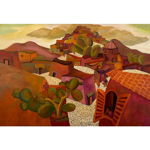 Zimmerman has painted Mediterranean villages for decades, building a body of work that spans continents and yet always...