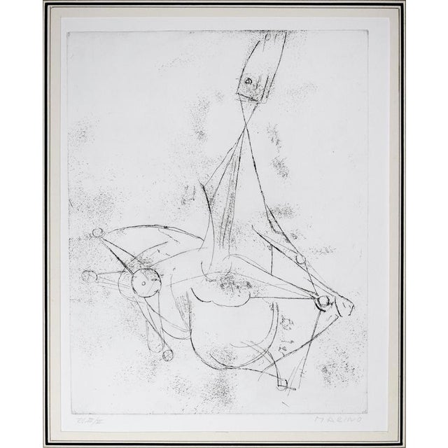 Modern Marino Marini, Miracolo (Miracle), Edition of 20, 1969, Etching For Sale - Image 3 of 3