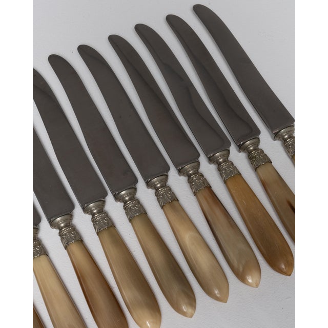 Mid 20th Century France Ivory Silver Serving Utensil For Sale - Image 15 of 17