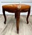 Antique French Louis XV Style Carved Wood Figural Needlepoint Footstool For Sale - Image 12 of 15