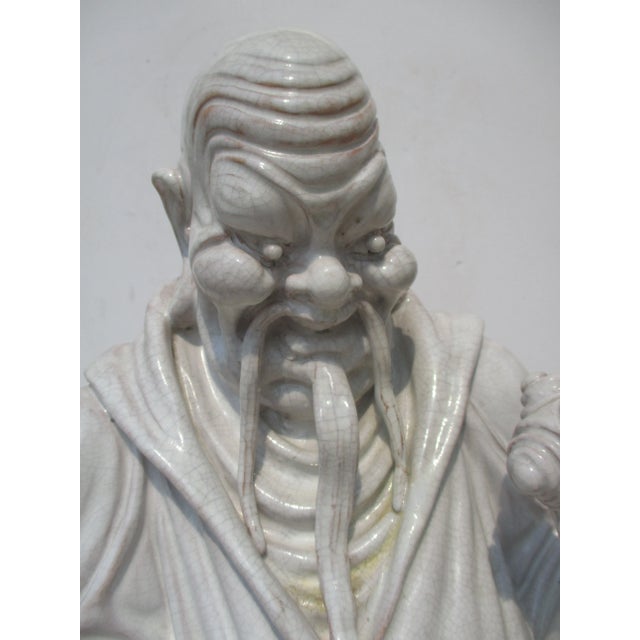 Professor Eugenio Pattarino Terra Cotta Hotei Buddha Circa 1970s For Sale - Image 10 of 11