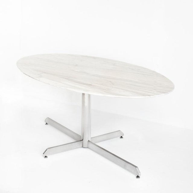 Dining Table attributed to Florence Knoll for Roche Bobois, 1960s For Sale - Image 4 of 14