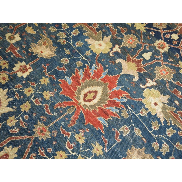 A connoisseur caliber late 19th century Persian Sultanabad carpet. Measures: 12'2'' x 15'7'' Woven in a series of villages...
