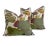 Mid-Century Modern Early 21st Century Taupe by G P & J Baker Nympheus Pillows- a Pair For Sale - Image 3 of 3