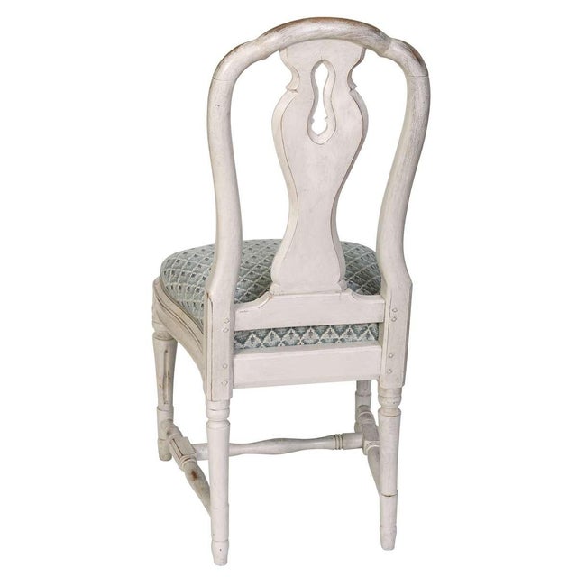 Gustavian (Swedish) A Set of Six Gustavian Dining Chairs For Sale - Image 3 of 5