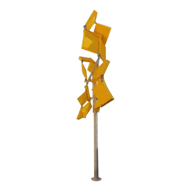 Paul Chilkov Kinetic Wind Sculpture, Attributed For Sale
