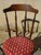 Wood and Fabric Chairs, Set of 2 For Sale - Image 17 of 18