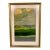 1970s Richard Russell Benda Mixed Media Landscape Painting, Framed For Sale