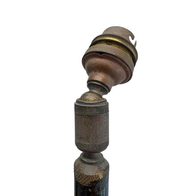 French Tripod Floor Lamp with Plant Pot in the style of Georges Jouve, 1950s For Sale - Image 11 of 13