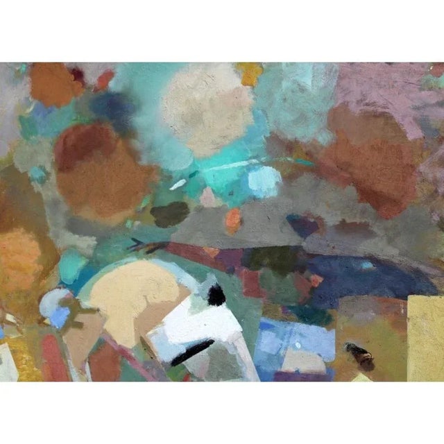 Victor Karnauh, Game, Oil on Canvas, 1990s For Sale - Image 6 of 6