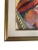 1970s Framed Vintage Oil on Canvas Portrait of Woman Wearing a Scarf, Circa 1978 Signed For Sale - Image 5 of 10