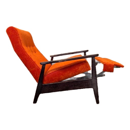 Mid 20th Century Attributed to Milo Baughman Mid Century Recliner For Sale