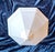 Vintage Flat Ceiling Lamp with White Metal Base and Opaque White Glass Shade from Glashütte Limburg, 1980s For Sale - Image 6 of 8