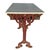 1900 - 1909 Antique French Cast Iron and Marble Bistro Table, 1900s For Sale - Image 5 of 18
