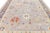 Modern Oushak Style Hand-Knotted Wool Rug - Soft Lavender & Pastel Floral Motif For Sale - Image 9 of 10