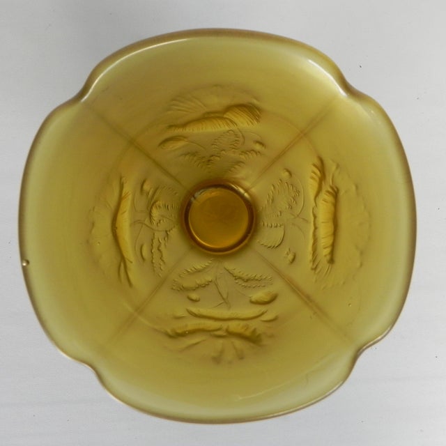 Vintage Pressed Glass Inwald Vase, 1960s For Sale - Image 12 of 13