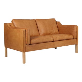 Two-Seater Sofa by Børge Mogensen for Fredericia For Sale